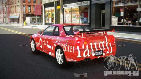 Nissan Skyline R34 Ganleen S13 для GTA 4