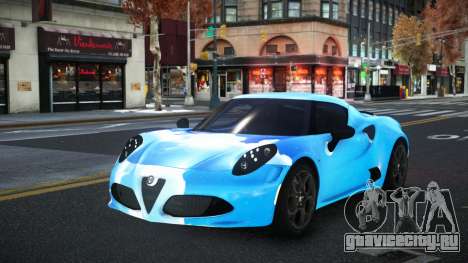 Alfa Romeo 4C Lanra S11 для GTA 4