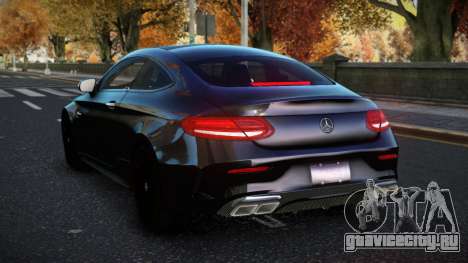 Mercedes-Benz C63 AMG Nedmujava для GTA 4