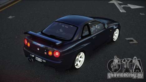 Nissan Skyline R34 Betkam для GTA 4