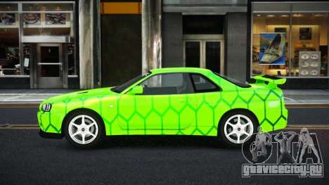 Nissan Skyline R34 Ganleen S8 для GTA 4