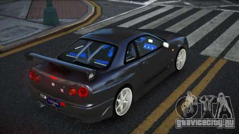 Nissan Skyline R34 Ruyuzo для GTA 4
