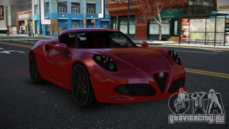 Alfa Romeo 4C Liodi для GTA 4