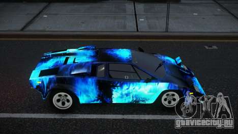 Lamborghini Countach Aireber S8 для GTA 4