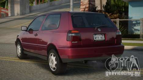 Volkswagen Golf Mk3 94th для GTA San Andreas