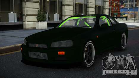 Nissan Skyline R34 Devyem для GTA 4
