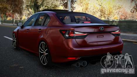 Lexus GS-F Uzul для GTA 4