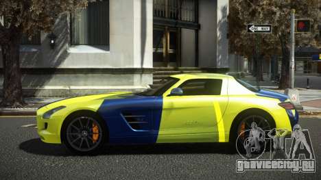 Mercedes-Benz SLS Sater S12 для GTA 4