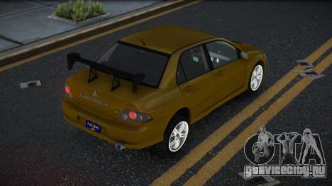 Mitsubishi Lancer Evolution VII Bocgan для GTA 4