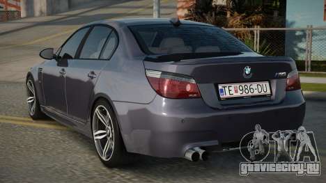 BMW M5 E60 V10 (2005-2010) для GTA San Andreas