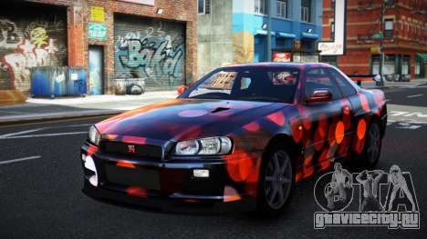 Nissan Skyline R34 Conia S6 для GTA 4