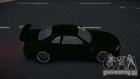 Nissan Skyline R34 Devyem для GTA 4