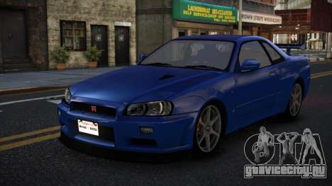 Nissan Skyline R34 Xuwapoge для GTA 4