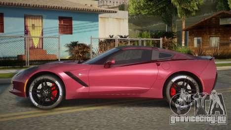 Chevrolet Corvette Z51 C7 14th для GTA San Andreas