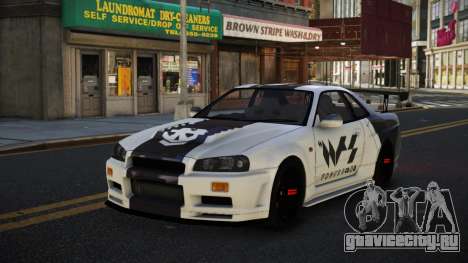 Nissan Skyline R34 Miade для GTA 4