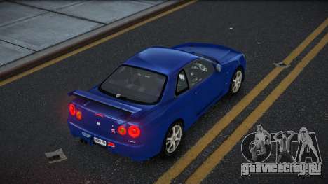 Nissan Skyline R34 Ganleen для GTA 4