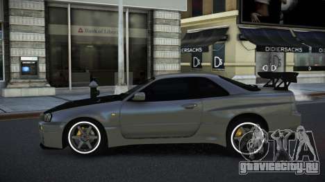 Nissan Skyline R34 Unuv для GTA 4