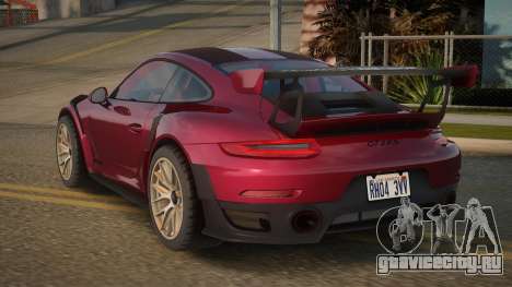 Porsche 911 GT2 RS 18th для GTA San Andreas