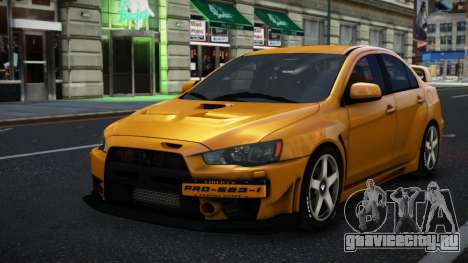 Mitsubishi Lancer Evolution X Jalel для GTA 4