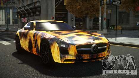Mercedes-Benz SLS Sater S5 для GTA 4