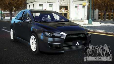 Mitsubishi Lancer Evolution X Qohuqabu для GTA 4
