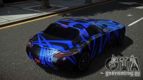 Mercedes-Benz SLS Sater S6 для GTA 4