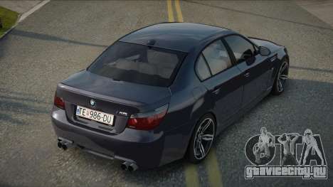 BMW M5 E60 V10 (2005-2010) для GTA San Andreas
