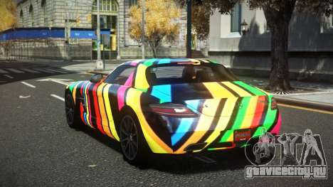 Mercedes-Benz SLS Sater S8 для GTA 4