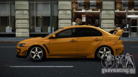 Mitsubishi Lancer Evolution X Jalel для GTA 4