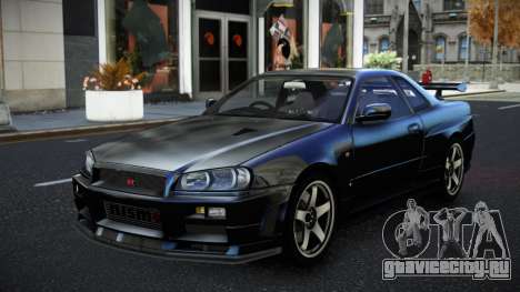 Nissan Skyline R34 Qiuto для GTA 4