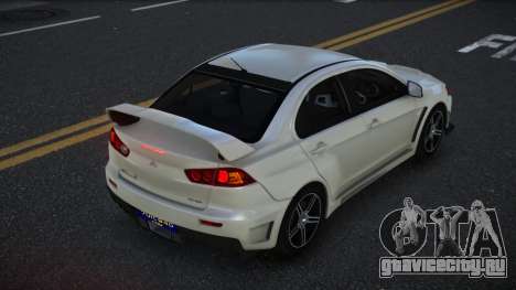 Mitsubishi Lancer Evolution X Mozqah для GTA 4