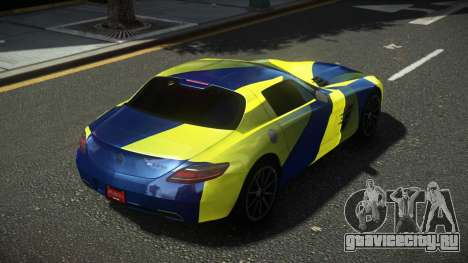Mercedes-Benz SLS Sater S12 для GTA 4