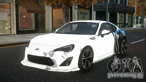 Subaru BRZ Lusem S13 для GTA 4