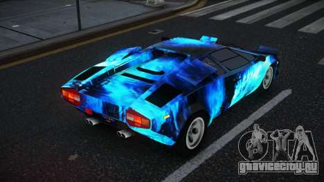 Lamborghini Countach Aireber S8 для GTA 4