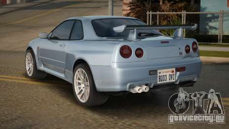 1999 Nissan Skyline R34 GTR для GTA San Andreas