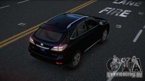 Lexus RX450H Giskax для GTA 4