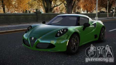 Alfa Romeo 4C Ronzi для GTA 4