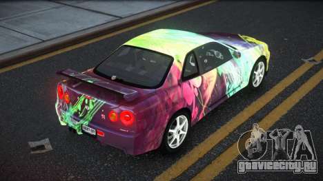 Nissan Skyline R34 Ganleen S7 для GTA 4