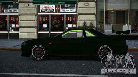 Nissan Skyline R34 Devyem для GTA 4
