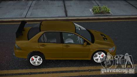 Mitsubishi Lancer Evolution VII Bocgan для GTA 4