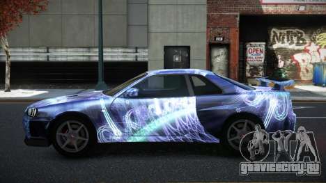 Nissan Skyline R34 Conia S3 для GTA 4