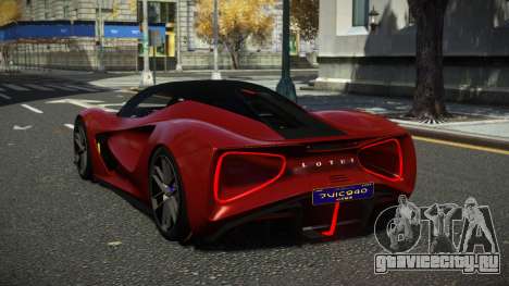 Lotus Evija Bafipefo для GTA 4