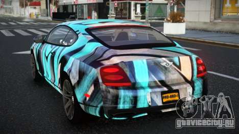 Bentley Continental GT Vinchson S14 для GTA 4