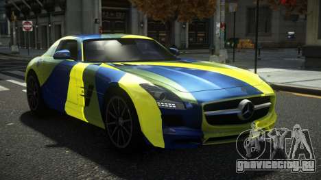 Mercedes-Benz SLS Sater S12 для GTA 4