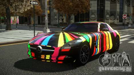 Mercedes-Benz SLS Sater S8 для GTA 4