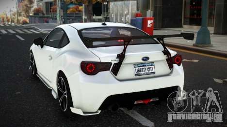 Subaru BRZ Lusem для GTA 4