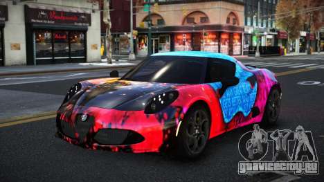 Alfa Romeo 4C Lanra S1 для GTA 4