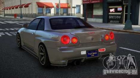 Nissan Skyline R34 Mifureci для GTA 4