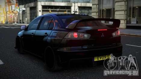 Mitsubishi Lancer Evolution X Tuwcig для GTA 4