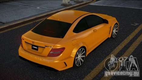 Mercedes-Benz C63 AMG Bona для GTA 4